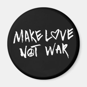 Gör Kärlek inte Krig Magnet