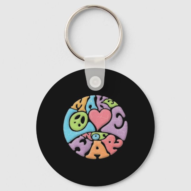 Gör Kärlek inte Krig Nyckelring (Framsida)