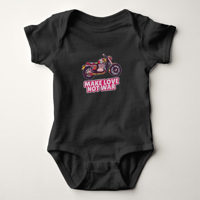 Gör kärlek inte krig t shirt (Framsida)