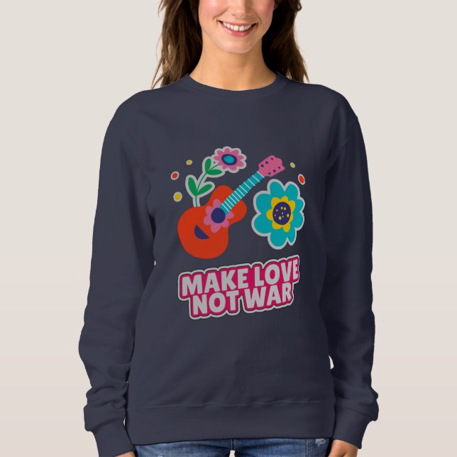 Gör kärlek inte krig t shirt (Framsida)