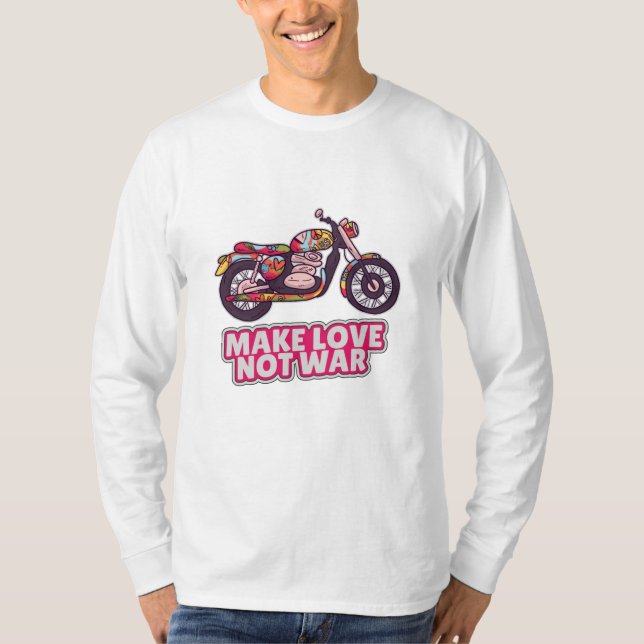 Gör kärlek inte krig t shirt (Framsida)