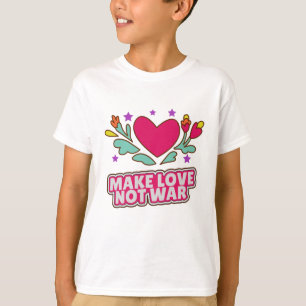 Gör kärlek inte krig t shirt