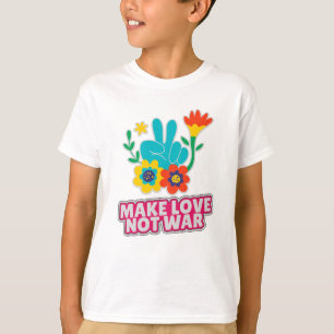 Gör kärlek inte krig t shirt