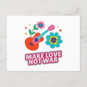 Gör kärlek inte krig vykort