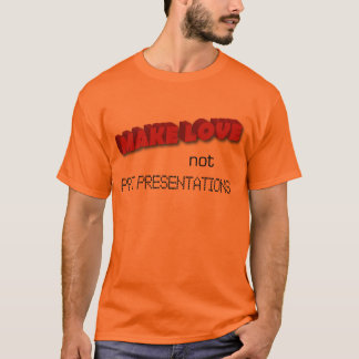 Gör kärlek t shirt