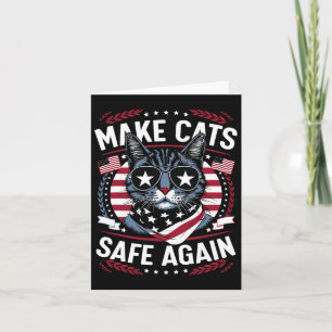 Gör kattarna Säkra igen till Trump Cats för Trump Kort