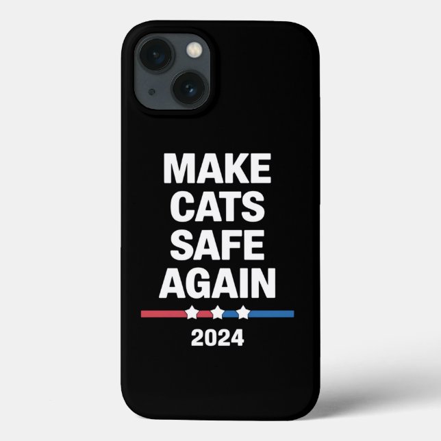 Gör Katter Säkra Igen Roligt 2024 Presidentval  (Baksida)