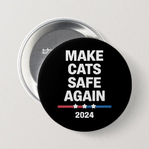 Gör Katter Säkra Igen Roligt 2024 Presidentval Knapp
