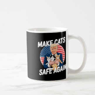 Gör katter Säkra igen Rösta Sparan Trump våra säll Kaffemugg