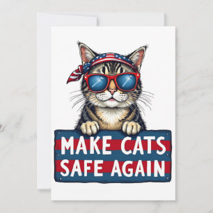 Gör katter Säkra igen till trumval Omröstning Spara Datumet