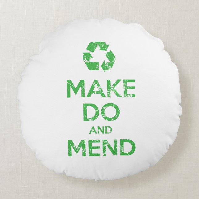 Gör klart och ändra rund kudde (Framsidan)