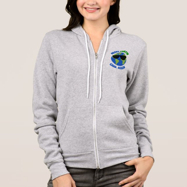 Gör klimatförändring för jordcoolan igen t shirt (Framsida)