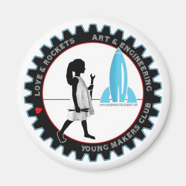 Gör Klubb Logotyp magnet (Framsidan)