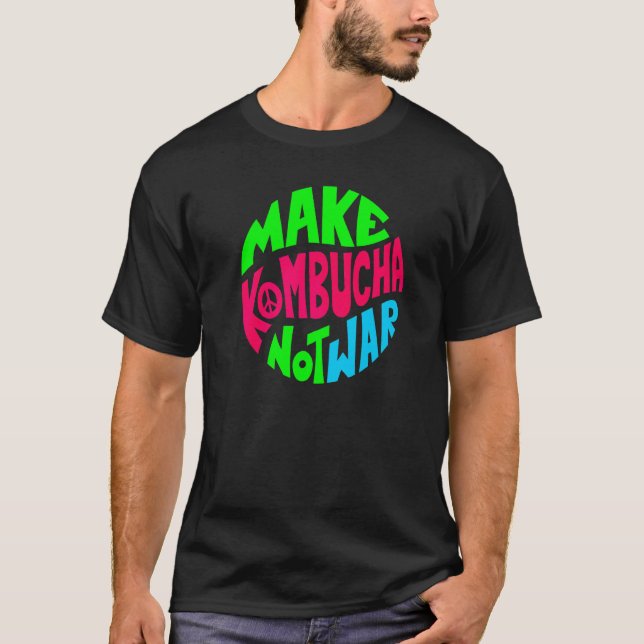 Gör Kombucha   T Shirt (Framsida)