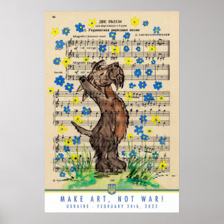 "Gör konst" Poster 1