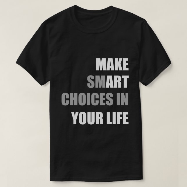 Gör konsten till din livskjorta t shirt (Design framsida)
