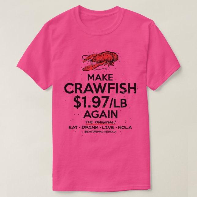 GÖR KRÄFTOR 197 lb IGEN Vit T Shirt (Design framsida)