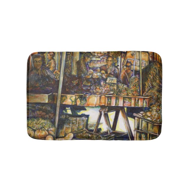 Gör kreativiteten Glimmer till allt ljusare Badrumsmatta (Framsidan)