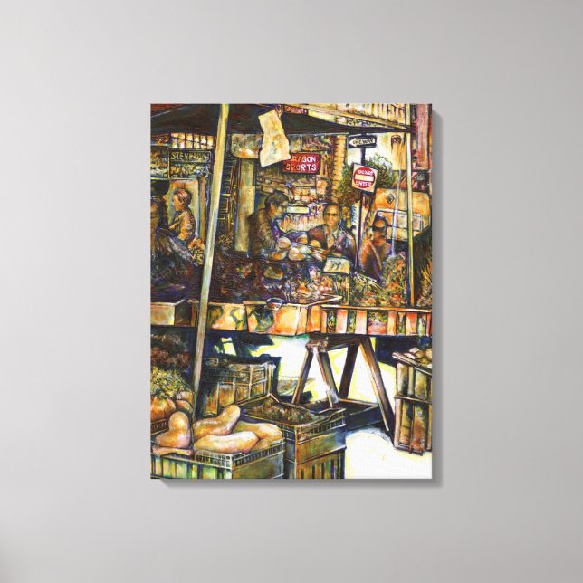 Gör kreativiteten Glimmer till allt ljusare Canvastryck (Framsida)