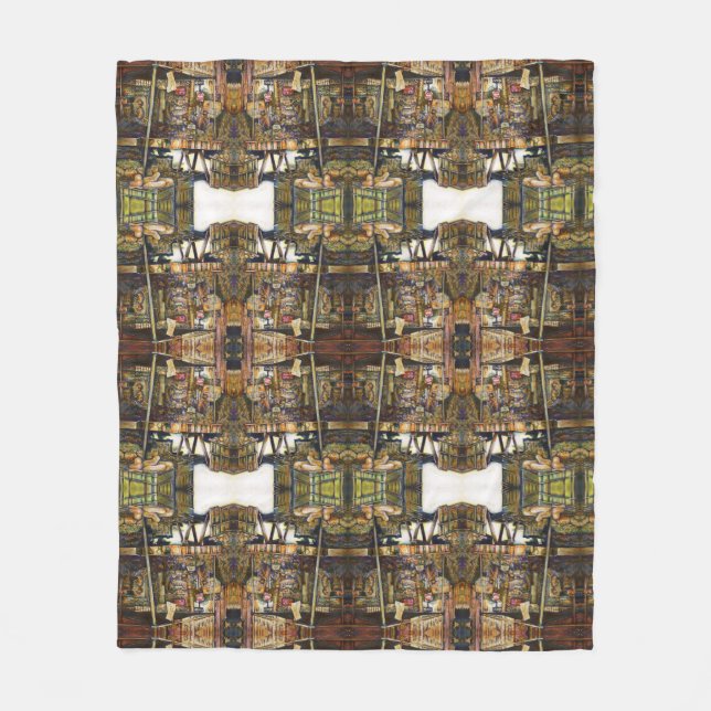 Gör kreativiteten Glimmer till allt ljusare Fleecefilt (Framsidan)