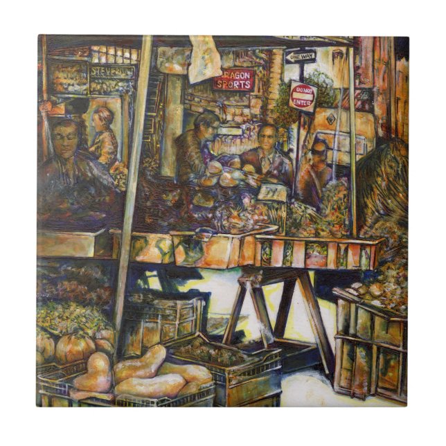 Gör kreativiteten Glimmer till allt ljusare Kakelplatta (Framsidan)