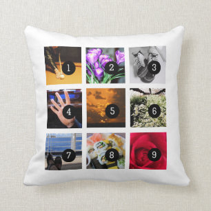 Gör lätt ditt egna foto att kudde med 9 bilder