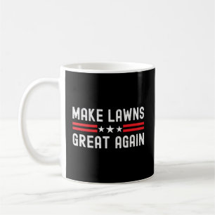 Gör Lawns Underbar igen Gräsmatta Mower Pappa Gard Kaffemugg