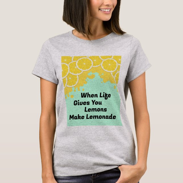 Gör Lemonad T-Shirt (Framsida)