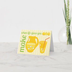 Gör Lemonade Kort
