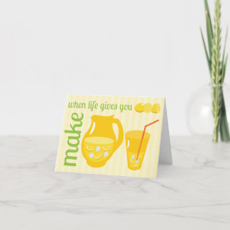 Gör Lemonade Kort