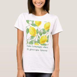 Gör Lemonade/Lemon Recipe T-Shirt