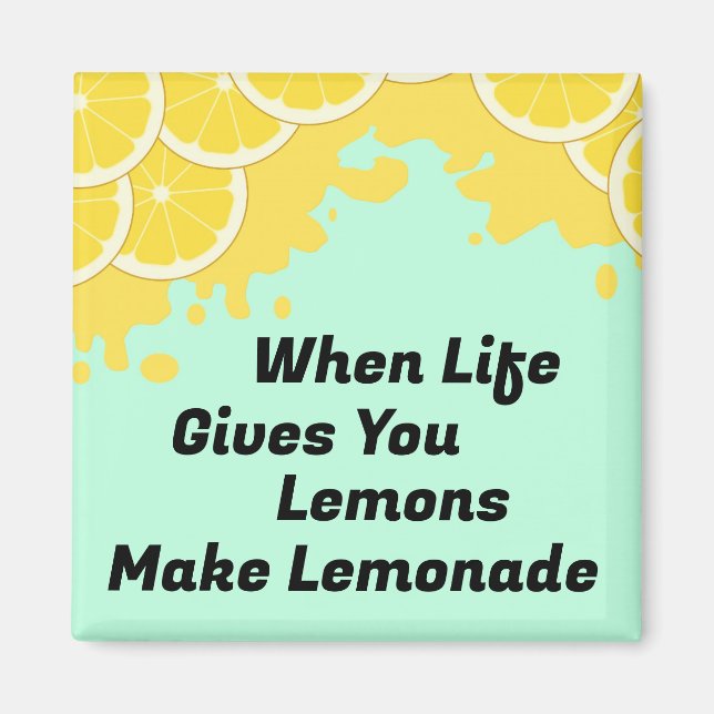 Gör Lemonade magnet (Framsidan)