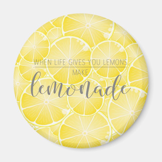 Gör Lemonade Magnet (Framsidan)