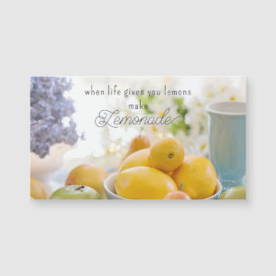 Gör Lemonade offertinspirerande fotografiktumnet