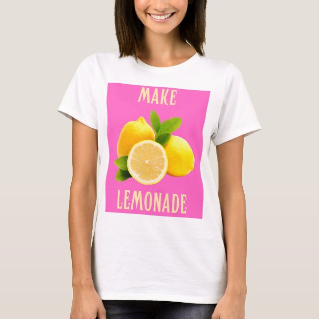 Gör Lemonade - Sommar Vibes T-Shirt (Framsida)