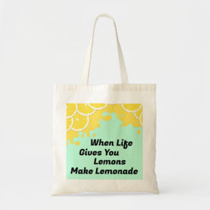 Gör Lemonade tote-blocket Tygkasse