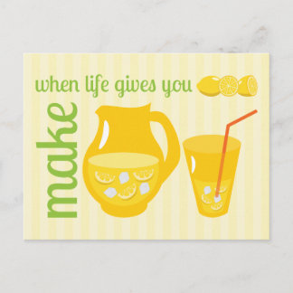 Gör Lemonade Vykort