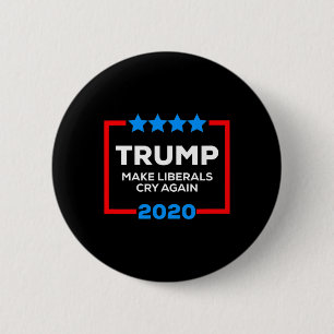 Gör liberaler gråter igen rolig pro Trump 4:e juli Knapp
