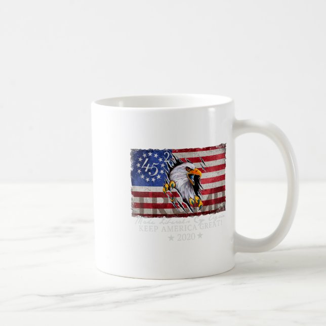 Gör liberalerna Gråtit igen T - Donald Trump-valet Kaffemugg (Höger)