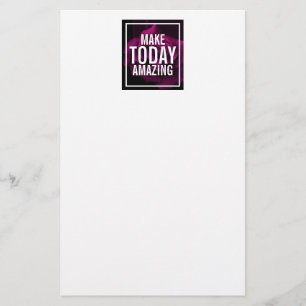 Gör Lila Ro inspirationslös idag Brevpapper