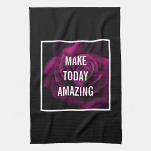 Gör Lila Ro inspirationslös idag Kökshandduk