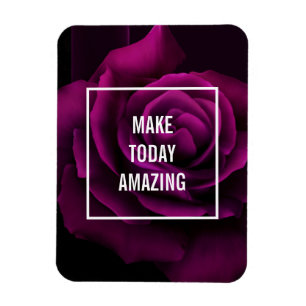 Gör Lila Ro inspirationslös idag Magnet