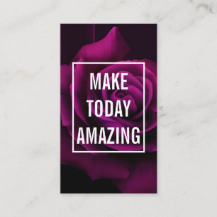 Gör Lila Ro inspirationslös idag Visitkort