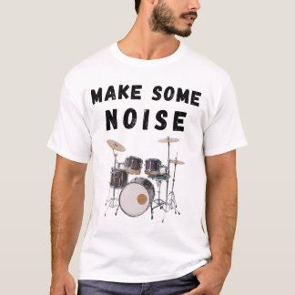 Gör lite ljud: trummor t shirt