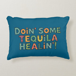 Gör lite tequilaläkning prydnadskudde