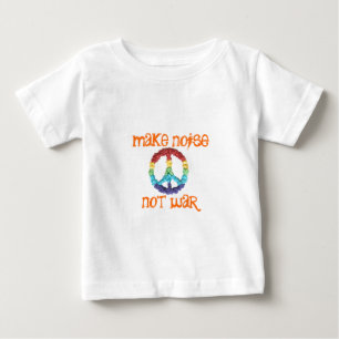 Gör ljud inte krig t-shirt