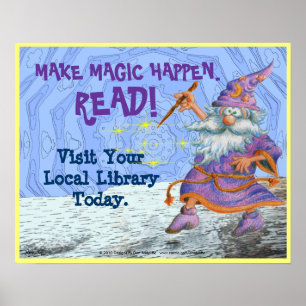 Gör Magic till verklighet. LÄS! Poster