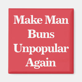 Gör manbunten impopulär igen magnet