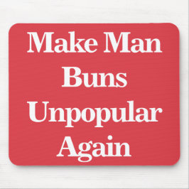 Gör manbunten impopulär igen musmatta