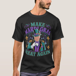 Gör Mardi Gras Underbar igen, lustigt Parad Costum T Shirt